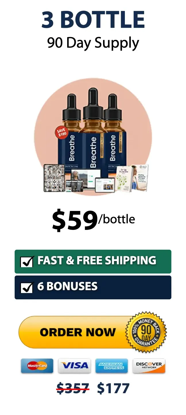 Breathe® Buy 3 Bottles